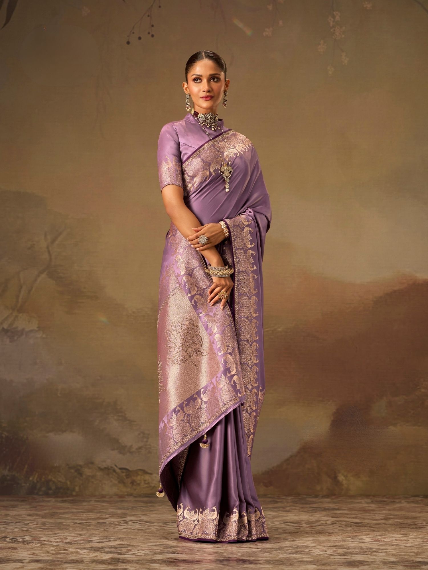 Tana Bana Chamak – Regal Satin Silk Collection