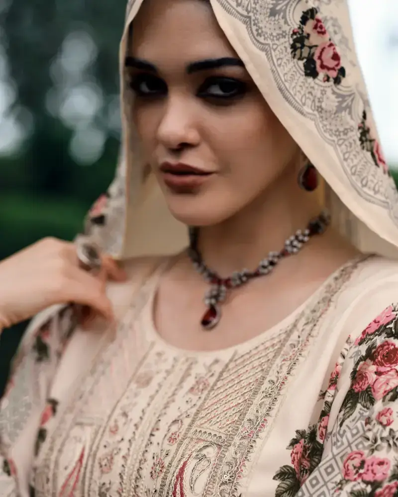 Viscose Pashmina Suit